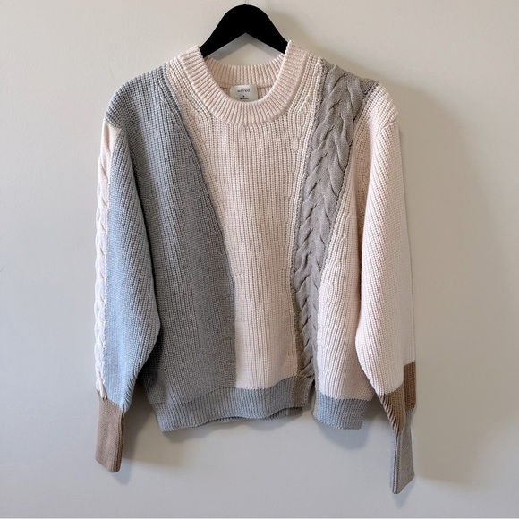ARITZIA WILFRED Lonell Wool Colorblock Sweater - Picture 4 of 11